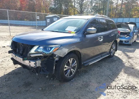 2017 Nissan Pathfinder Sv from USA, damaged, VIN 5N1DR2MN6HC609446